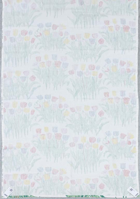 Josef Frank, a fabric/table cloth, 'Tulpaner', Svenskt Tenn.