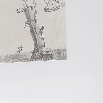 JOCKUM NORDSTRÖM, litografi, signerad Jockum och numrerad 172/250.