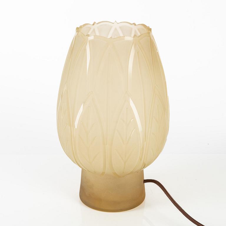 Harald Notini, bordslampa, modell "15224", Arvid Böhlmarks Lampfabrik,  1930-40-tal.