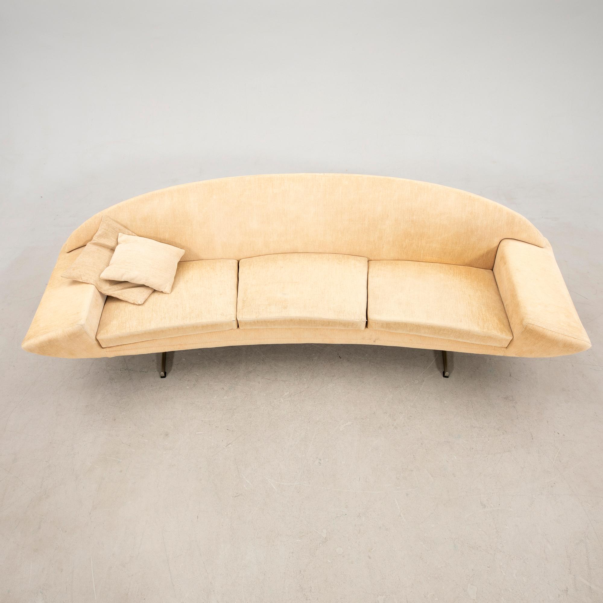 Johannes Andersen, sofa and armchair, "Capri", Trensum, 1960s.