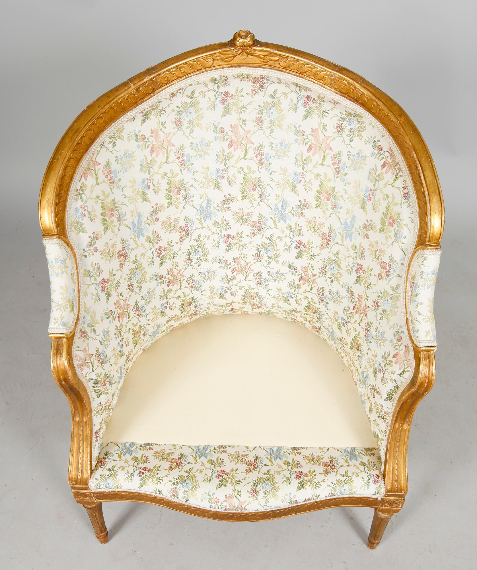 BERGÈRE, gustaviansk, 1700-tal.
