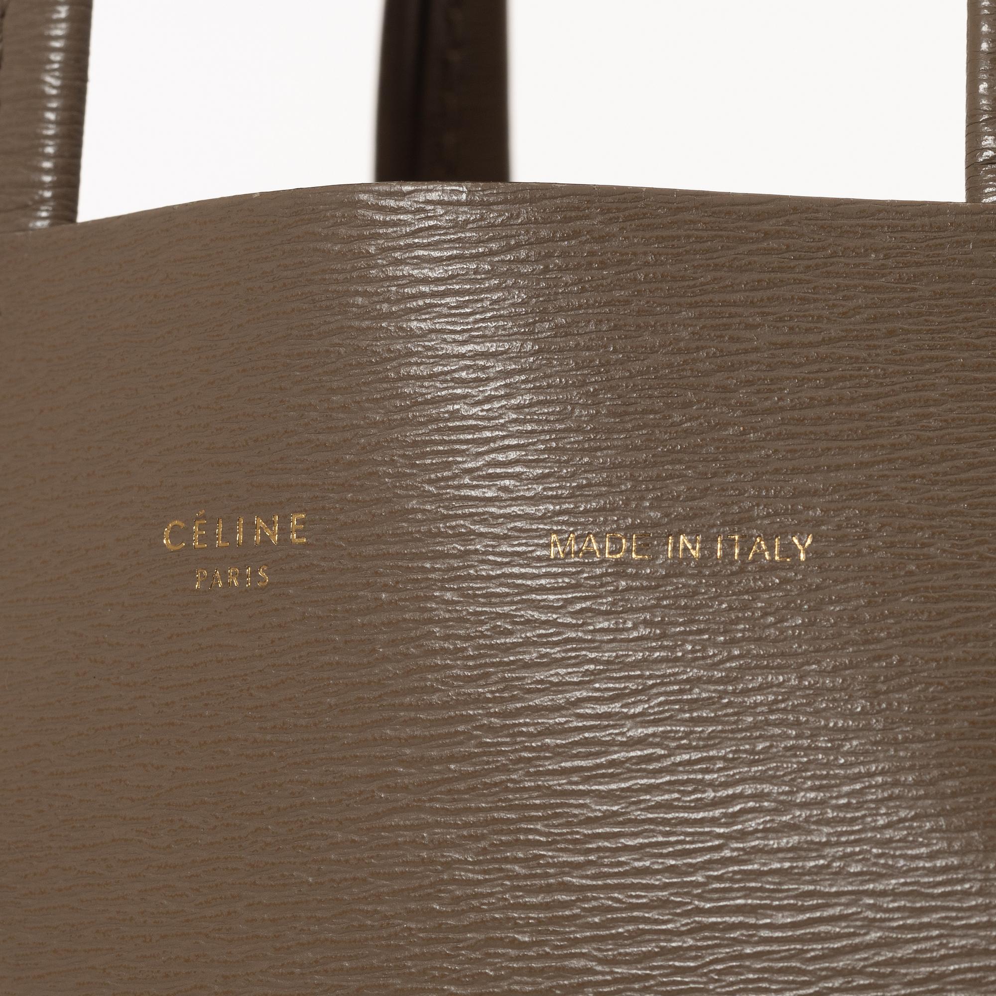 Céline, a 'Vertical Cabas Tote' bag.