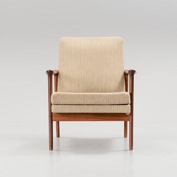 A danish teak armchair from the 1960's.