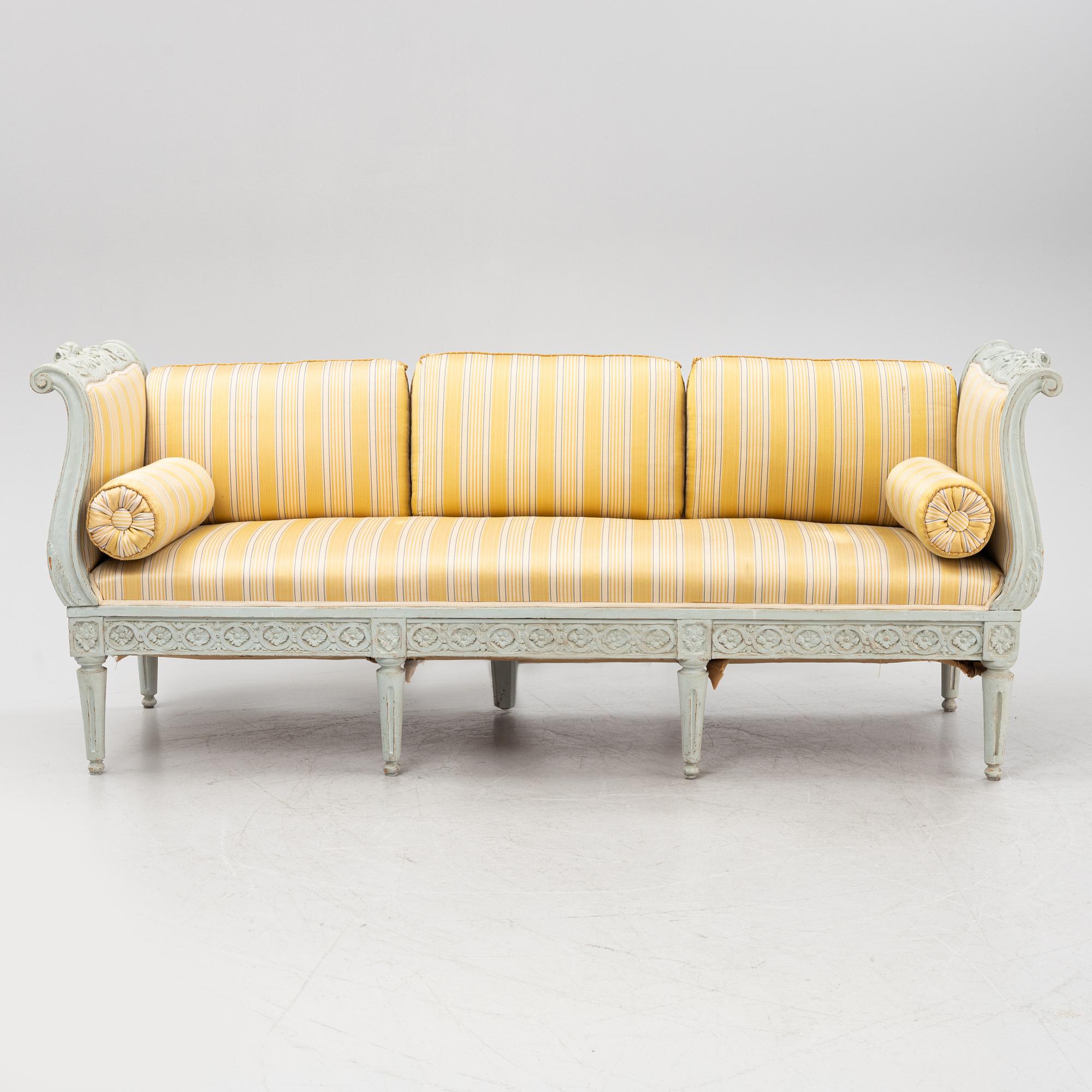 A sofa, second half of the 19th Century.