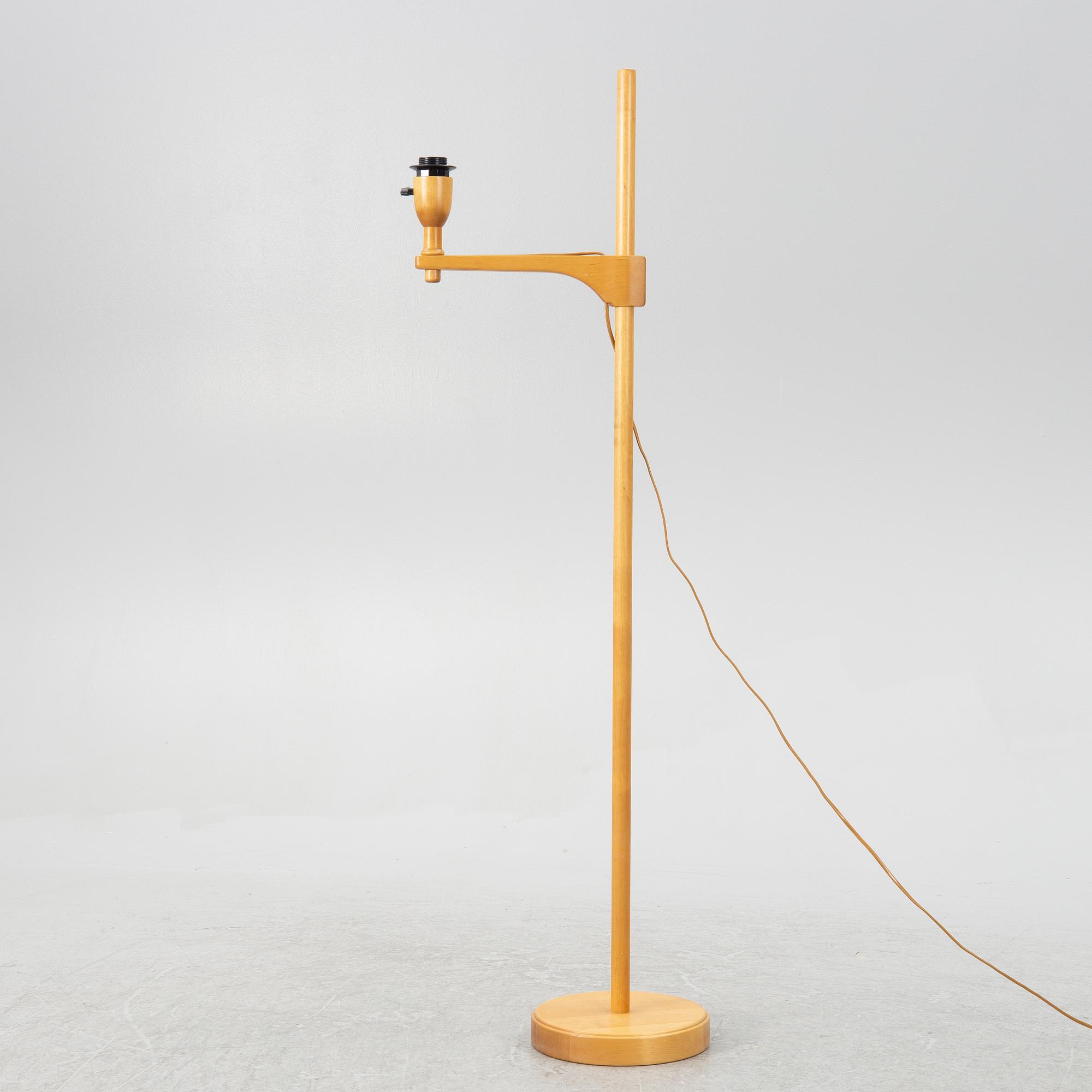 Carl Malmsten, a floor lamp, "Staken", second half of the 20th century.