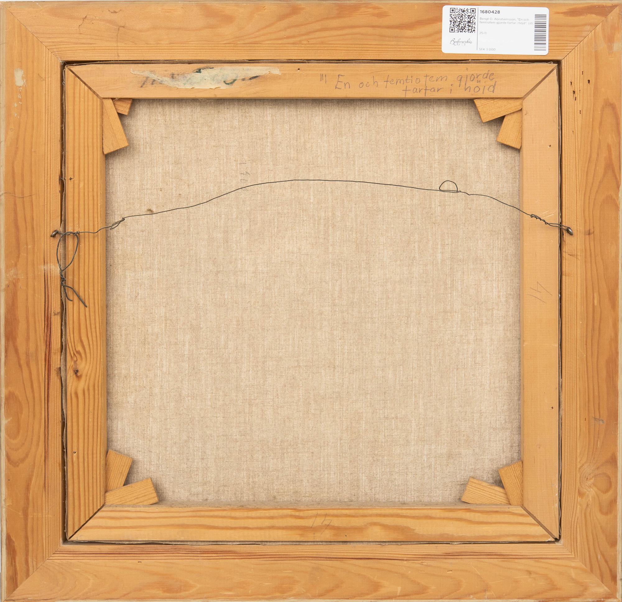 Bengt O. Abrahamsson, 'En och femtiofem gjorde farfar i höjd'.