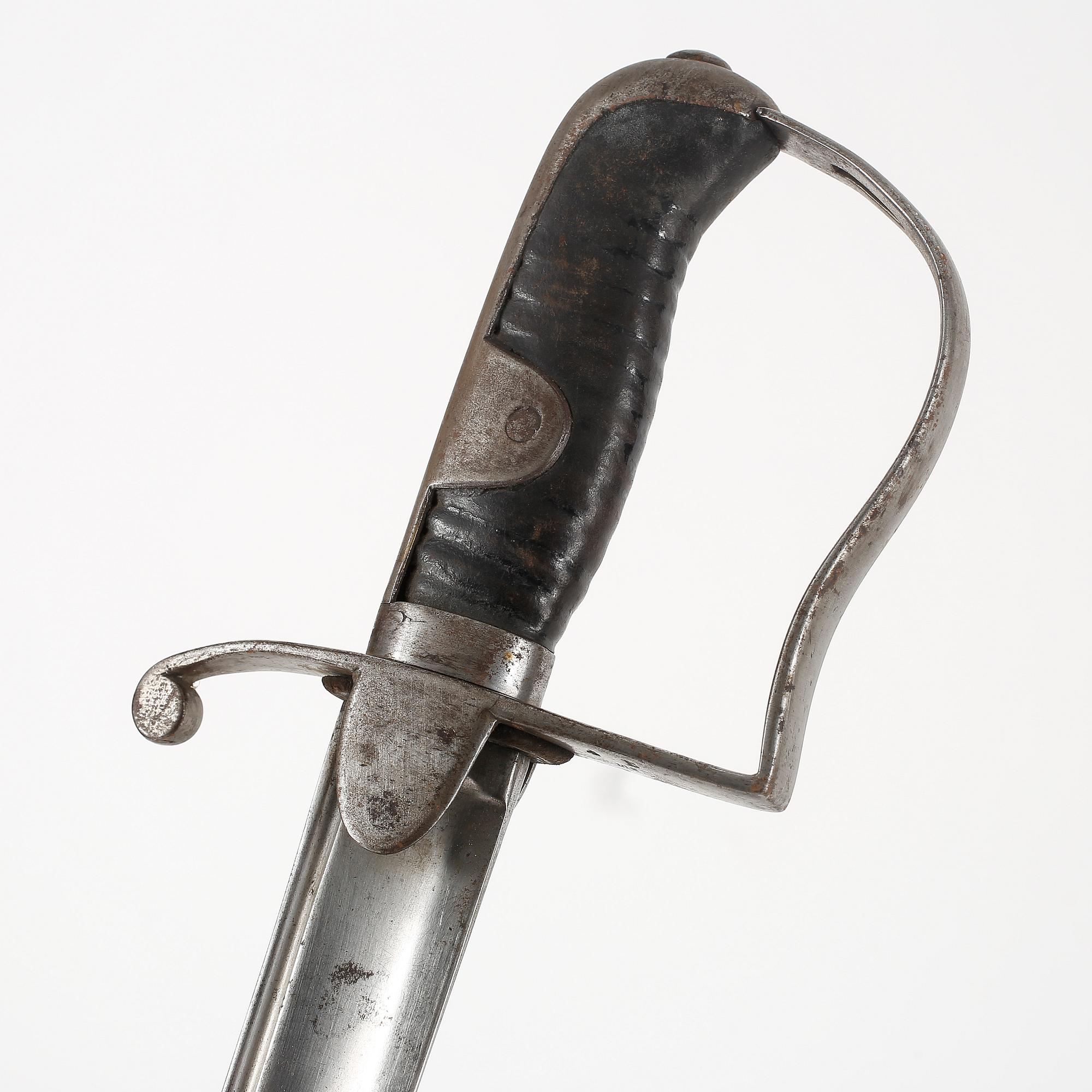 SABEL, för artilleriet, m/1831, Sverige.