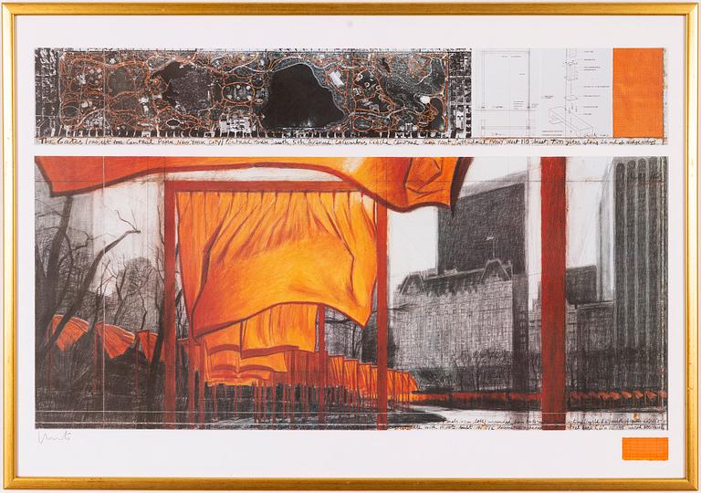 Christo & Jeanne-Claude, "The Gates, Central Park, New York".