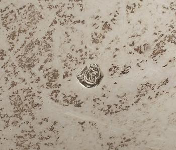 SKÅLAR, 2 st, silver, Egypten, en stämplad före 1946. Tot ca 640 gram.