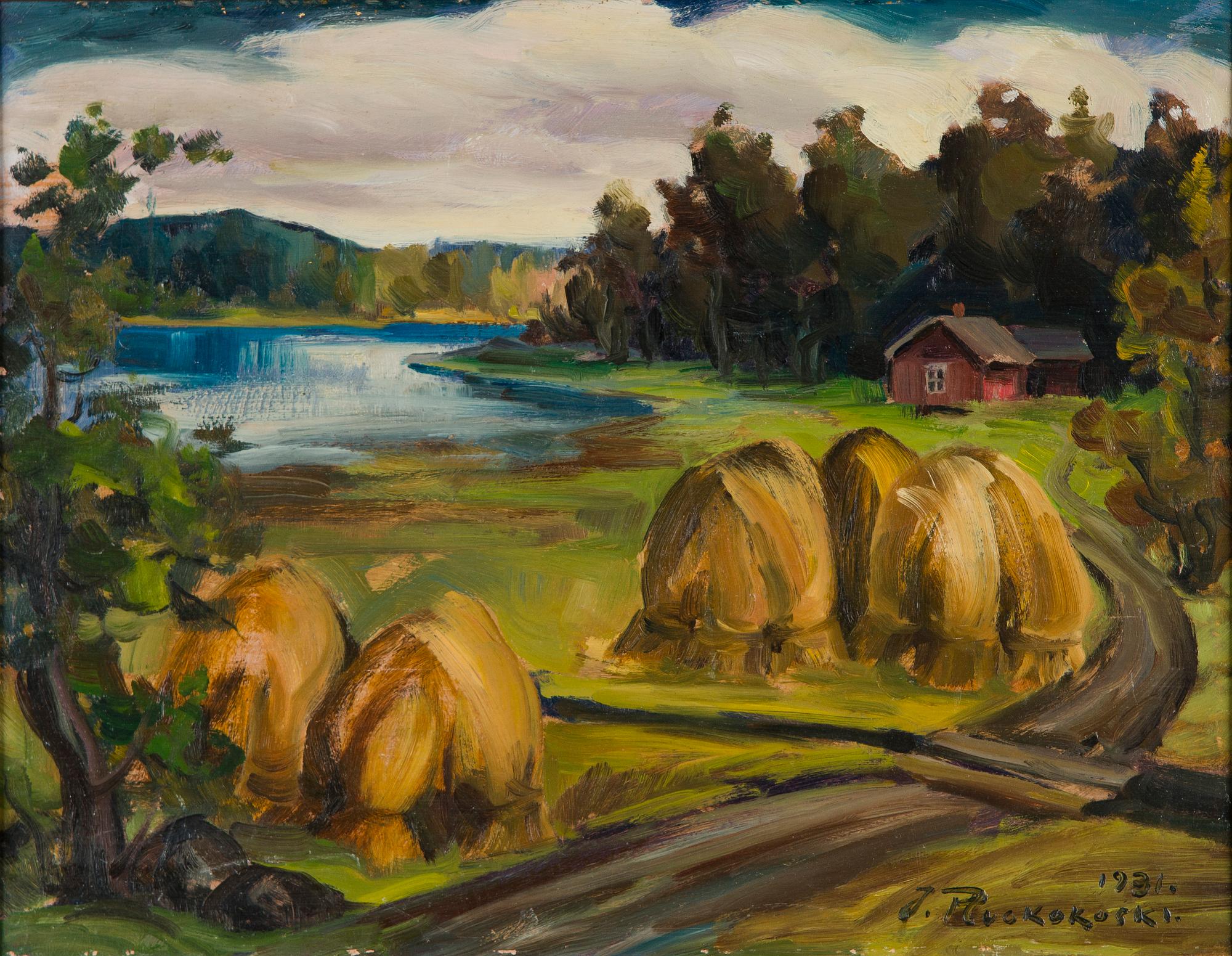 Jalmari Ruokokoski, Vy från landsbygden.