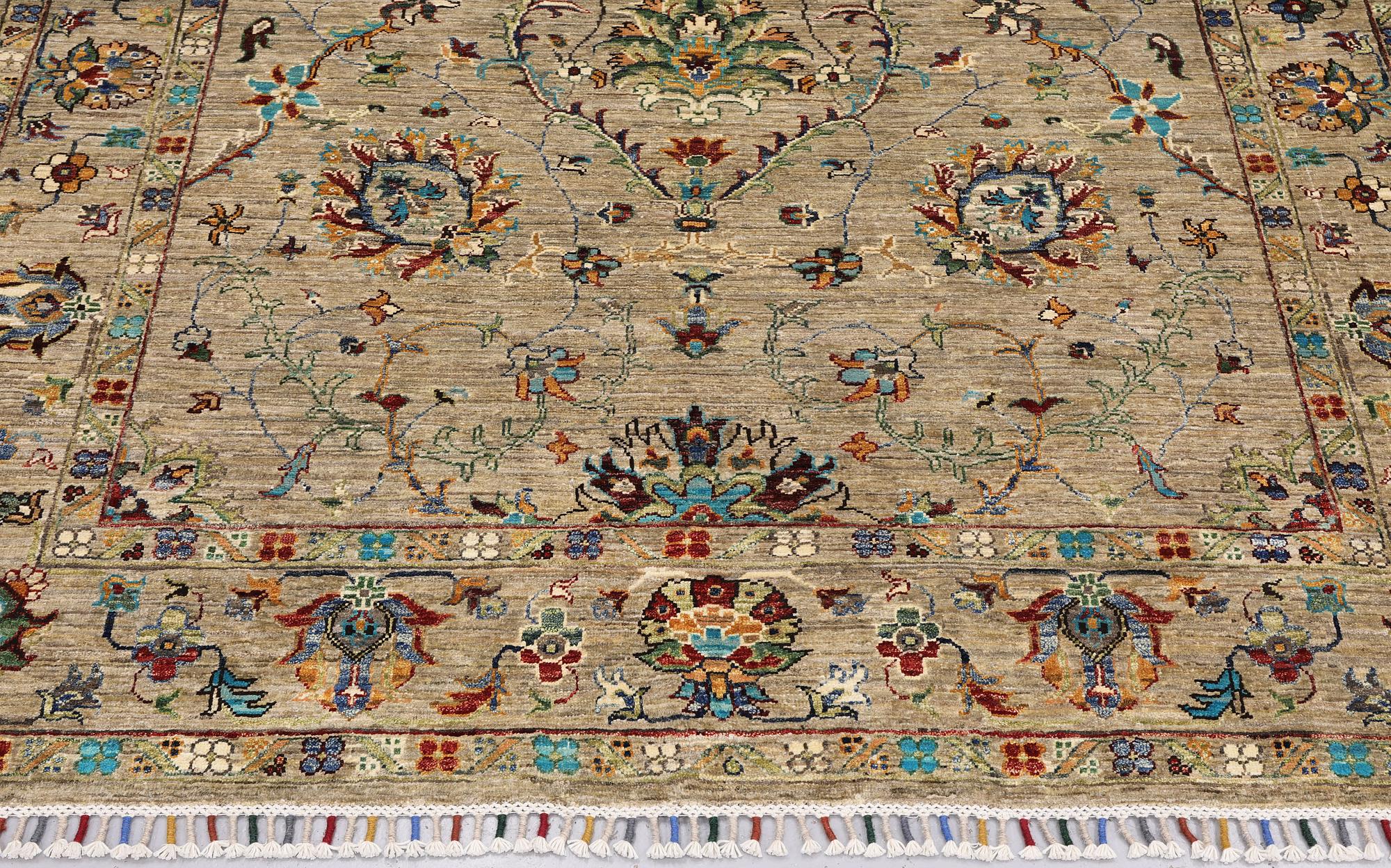 A rug, Zigler design, approx. 239 x 173 cm.