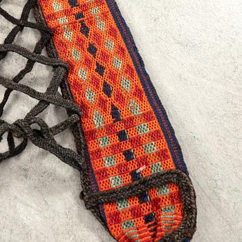 Horse blanket/Decoration Shahsavan semi-antique approx. 66x238 cm.