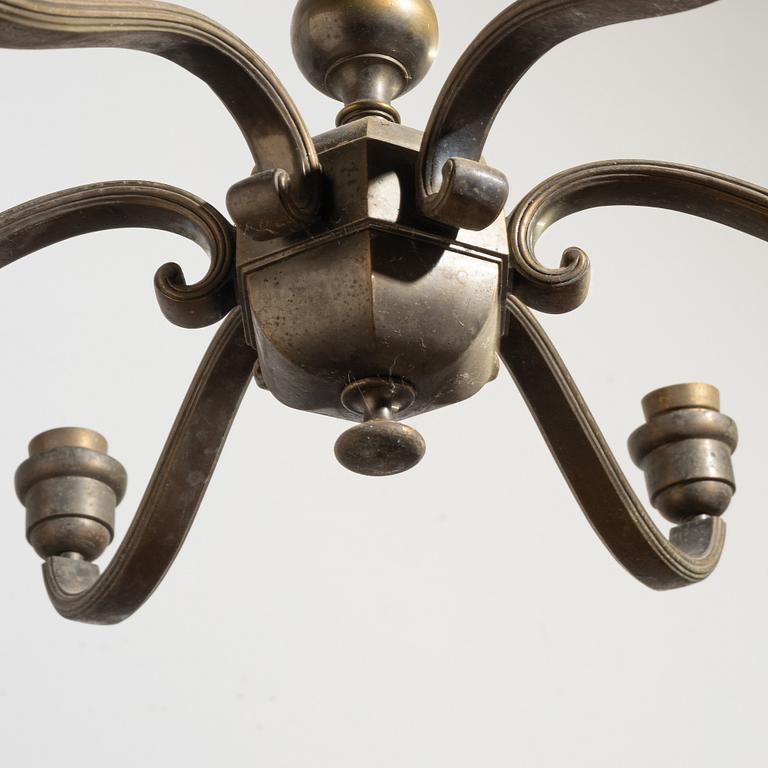 Ceiling lamp, first half of the 20th century.