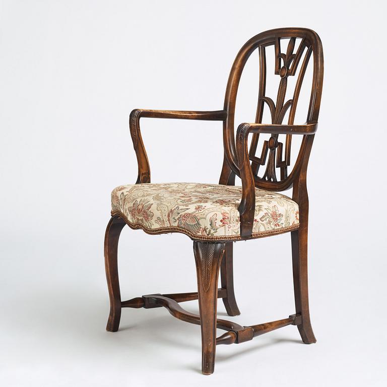 Axel Einar Hjorth, a Swedish Grace armchair model 'Östanå', Nordiska kompaniet 1930.