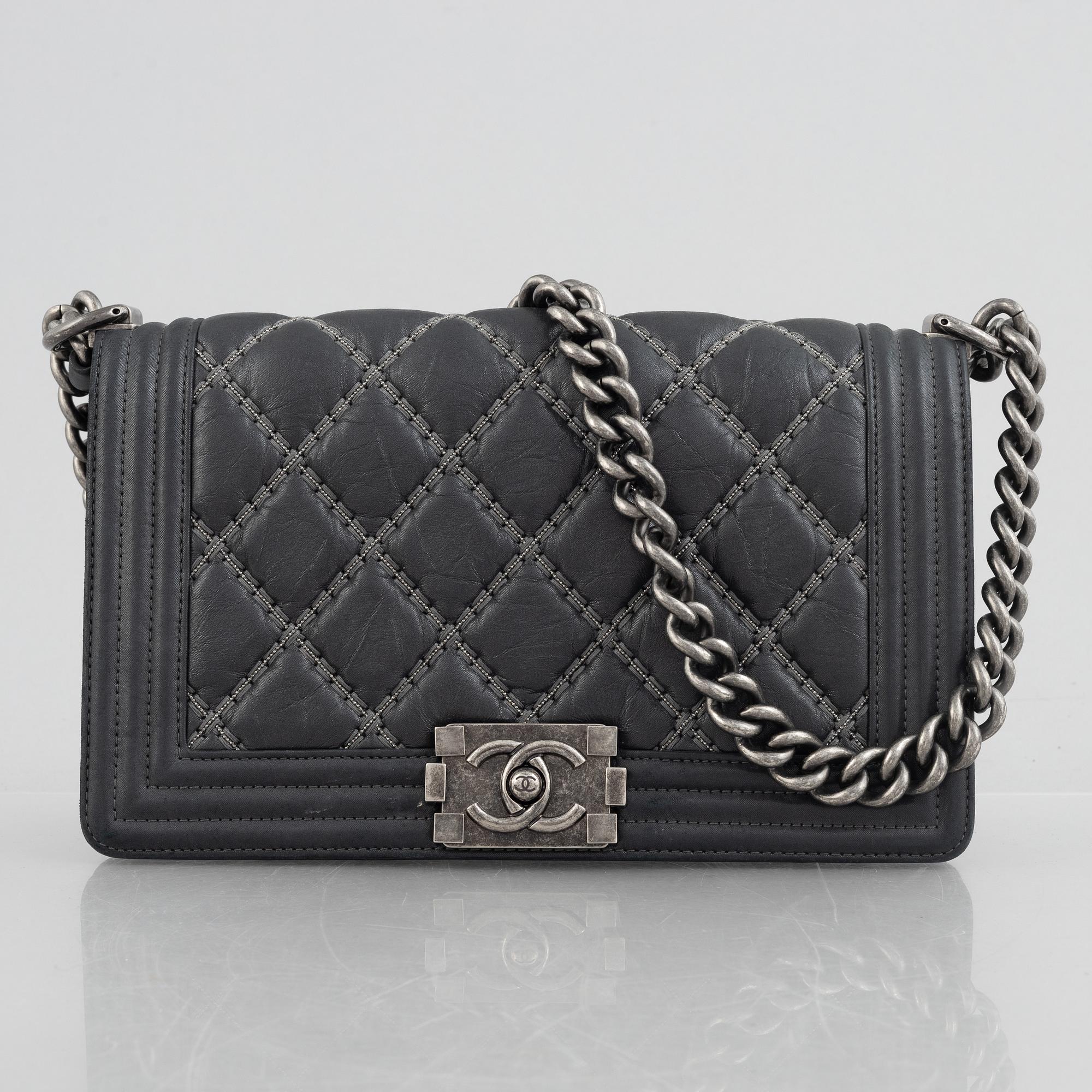 Chanel, bag, "Double Stitch Medium Boy Bag", 2017.