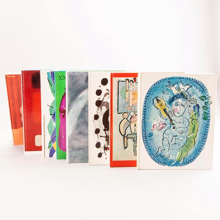 Böcker/Tidskrifter 8 vol "XXe Siécle" 1965-1970.