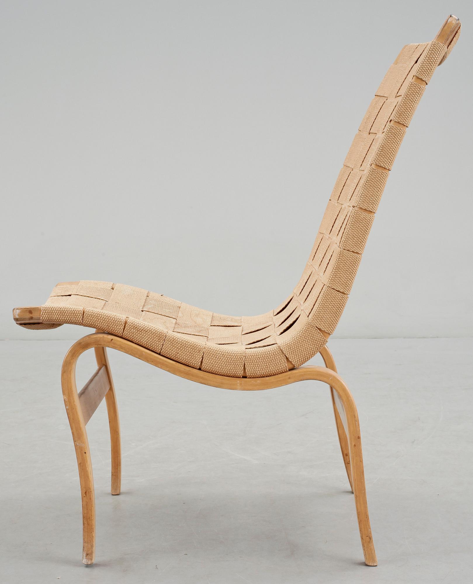 FÅTÖLJ "modell 41", Bruno Mathsson, Bruno Mathsson Möbler, Värnamo, 1941.