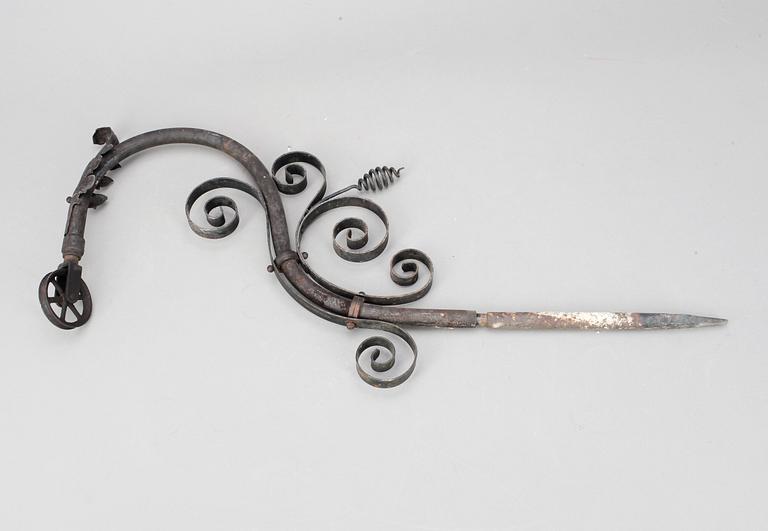 LYKTHISS, järn, 1800-tal.