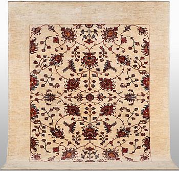 A carpet, Ziegler Ariana, c. 296 x 248 cm.