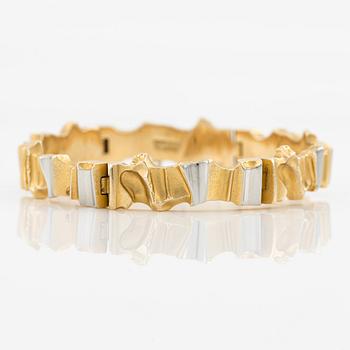 Lapponia bracelet 18K gold and platinum.