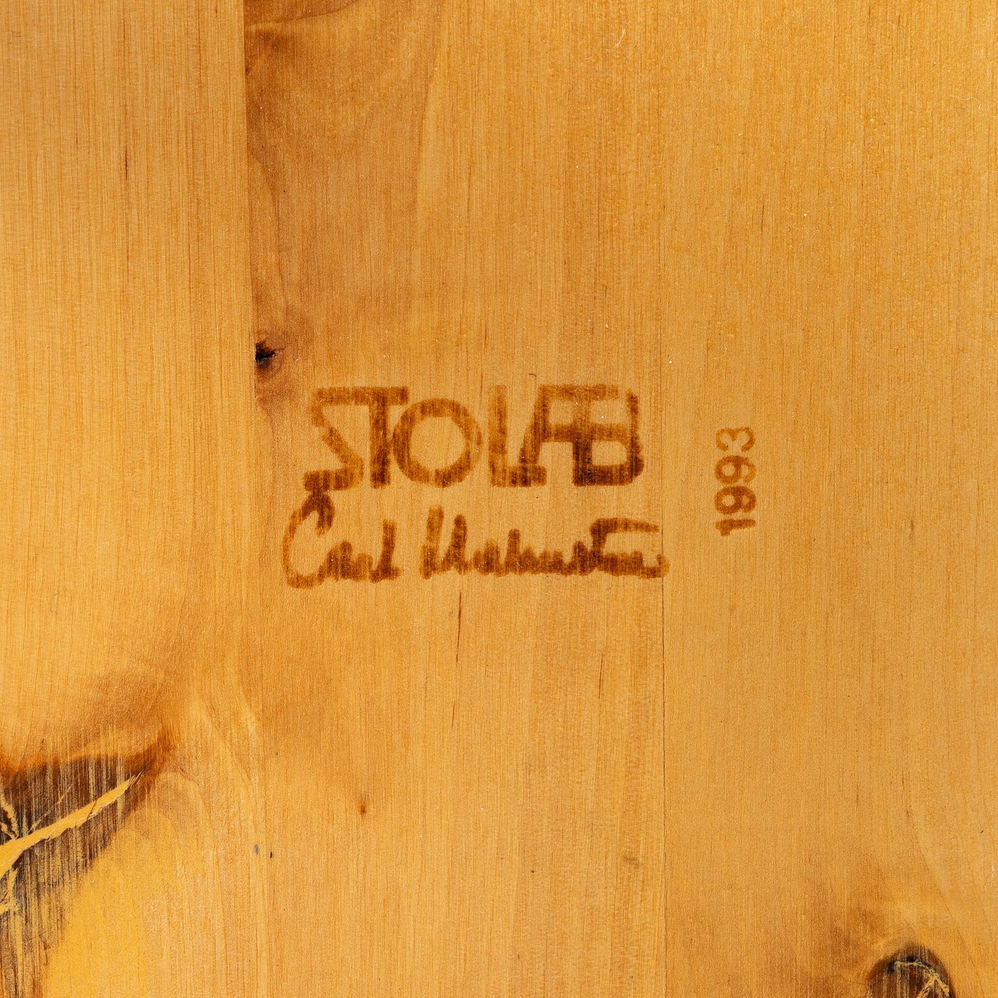 Carl Malmsten, a set of 4 chairs, "Lilla Åland", Stolab.