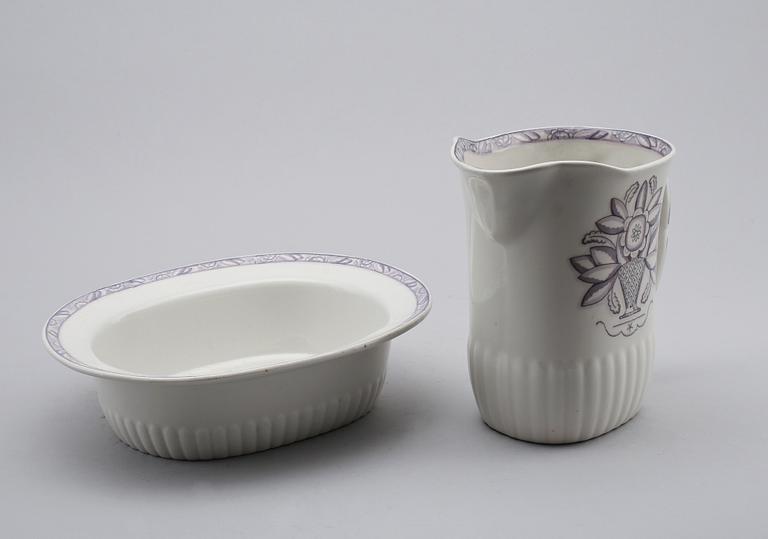 SERVISPORSLIN, "Vas", Wilhelm Kåge, Gustavsberg, 1900-talet första hälft.
