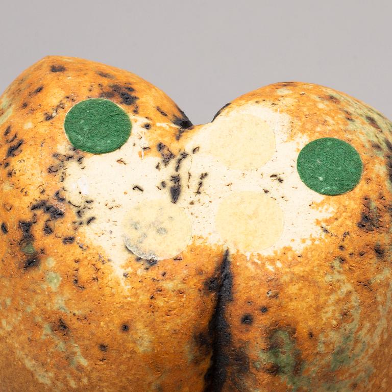 ALF EKBERG, a stoneware sculpture, signed.