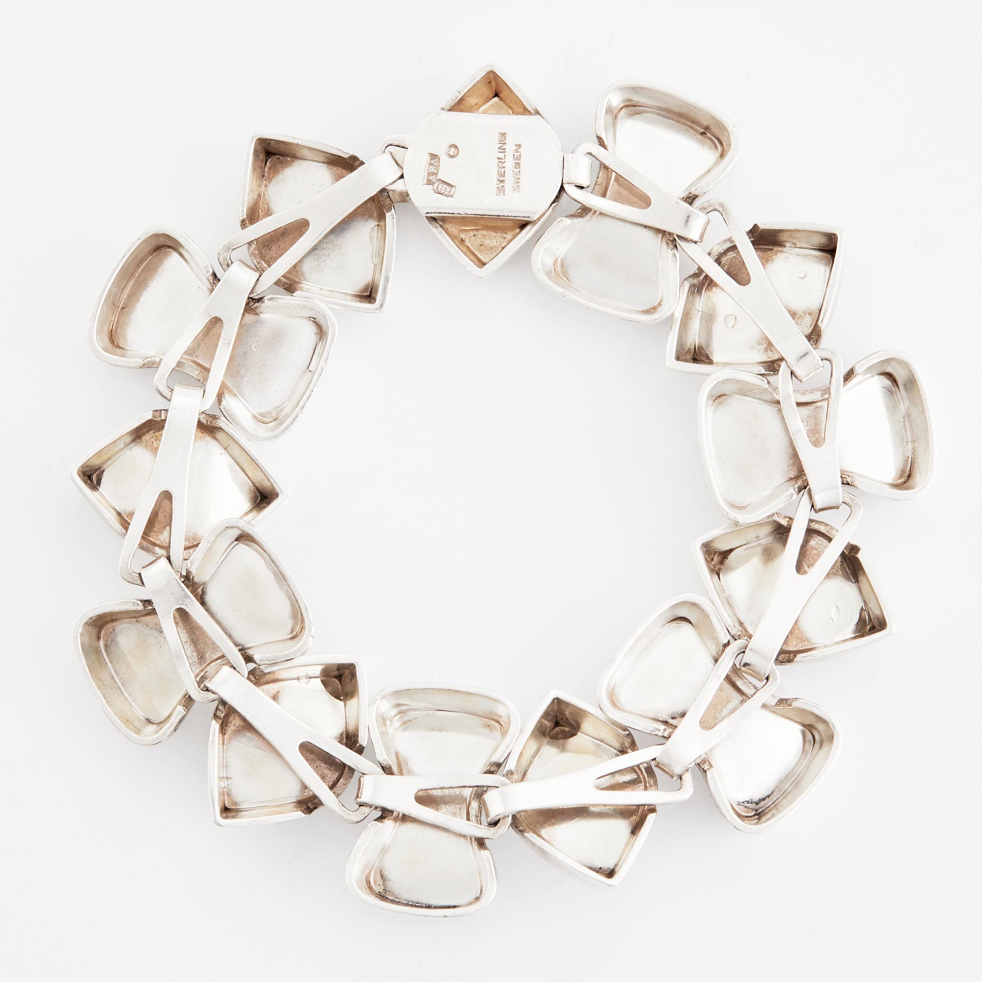 Atelier Borgila, bracelet sterling silver, Stockholm.