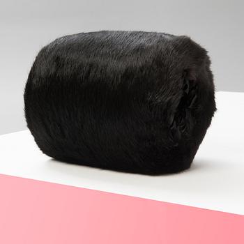 MUFF med KARTONG, Bisam, 1920-30-tal.