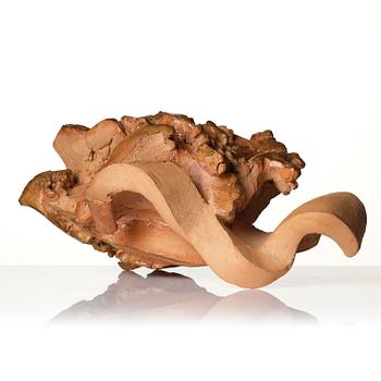 Hertha Hillfon, skulptur, keramik, ansikte, egen ateljé, Stockholm 1986.