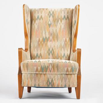 Elias Svedberg, a rare "Eftermiddag" (Afternoon) armchair, Nordiska Kompaniet, Sweden, ca. 1937.
