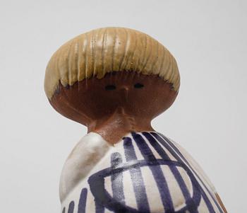 LISA LARSON, figurine, ceramic, from the serie "Larssons ungar", 1964-1980.