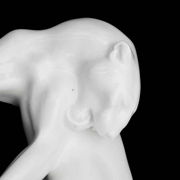 FIGURIN, porslin, Meissen.