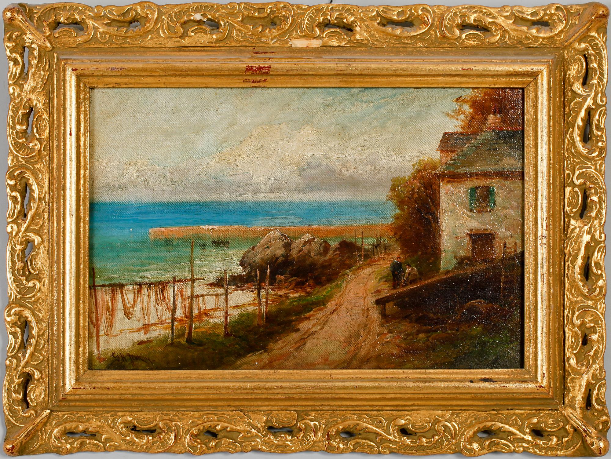 GEORGE HENRY JENKINS, olja på duk, signerad.