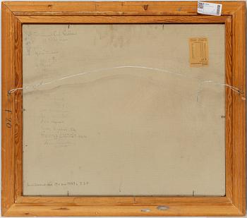 GUNNAR TORHAMN, oil on panel, signed.