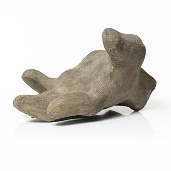 Allan Ebeling, a ceramic sculpture of a hand.