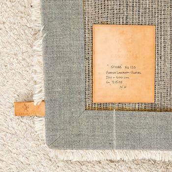 Gunilla Lagerhem Ullberg, Carpet, "Stubb", Kasthall, approx. 400x200 cm.