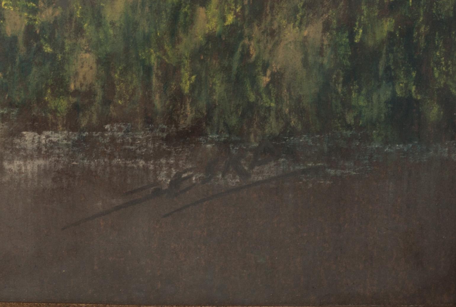 OKÄND KONSTNÄR, pastell, signerad Jeska.