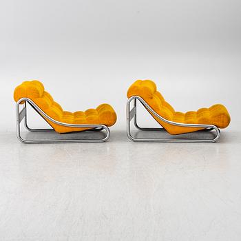 Gillis Lundgren, a pair of “Impala” armchairs, Ikea, 1970s.