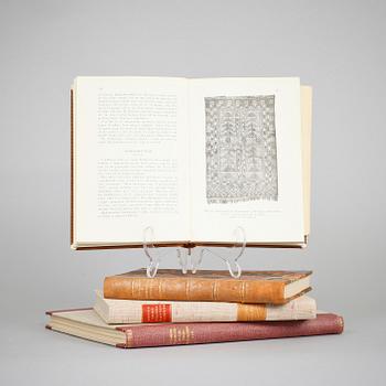 PARTI KONSTHANTVERKSLITTERATUR, 4 vol.