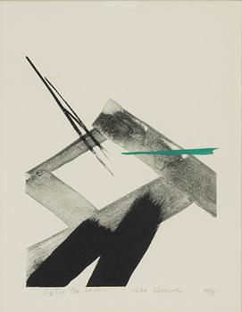 Toko Shinoda, lithograph in colours, signed 44/95.