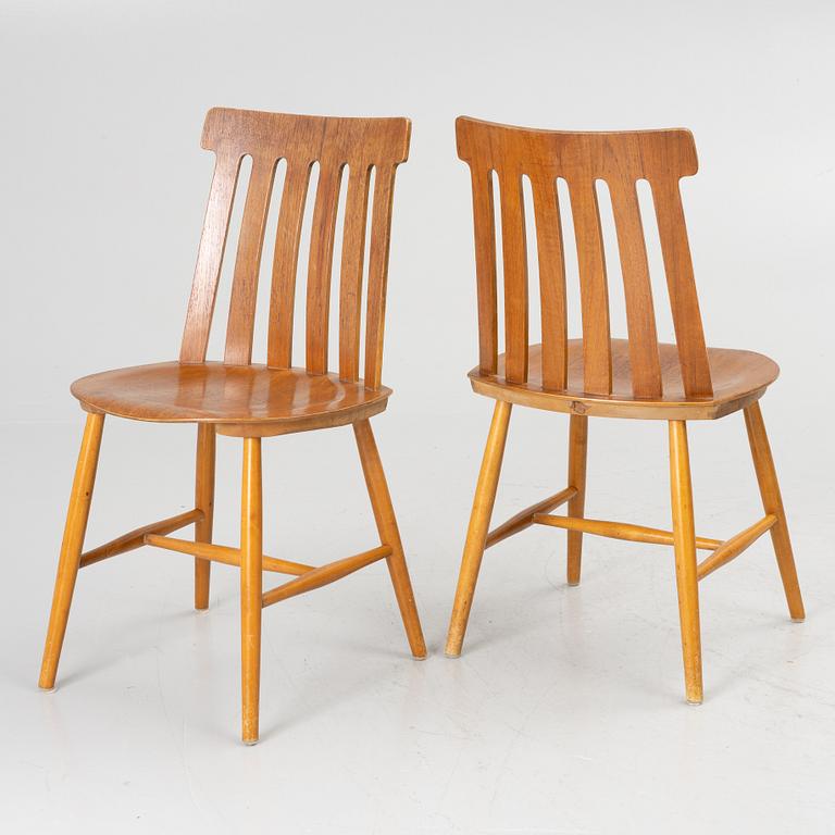 Jan Hallberg, five 'Tallåsen' chairs, Edsbyverken, 1960s.