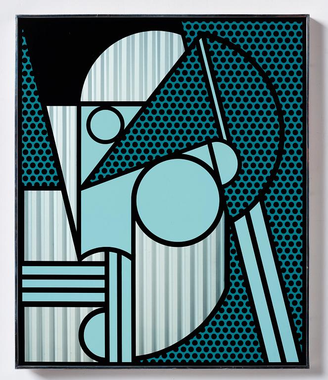 Roy Lichtenstein, "Modern Head #4".