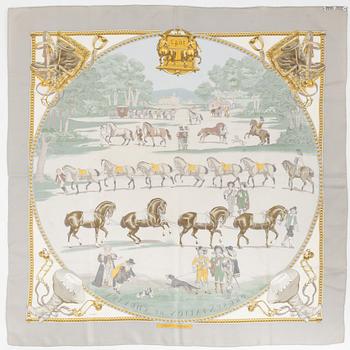 Hermès, scarf, "Présentation de chevaux".