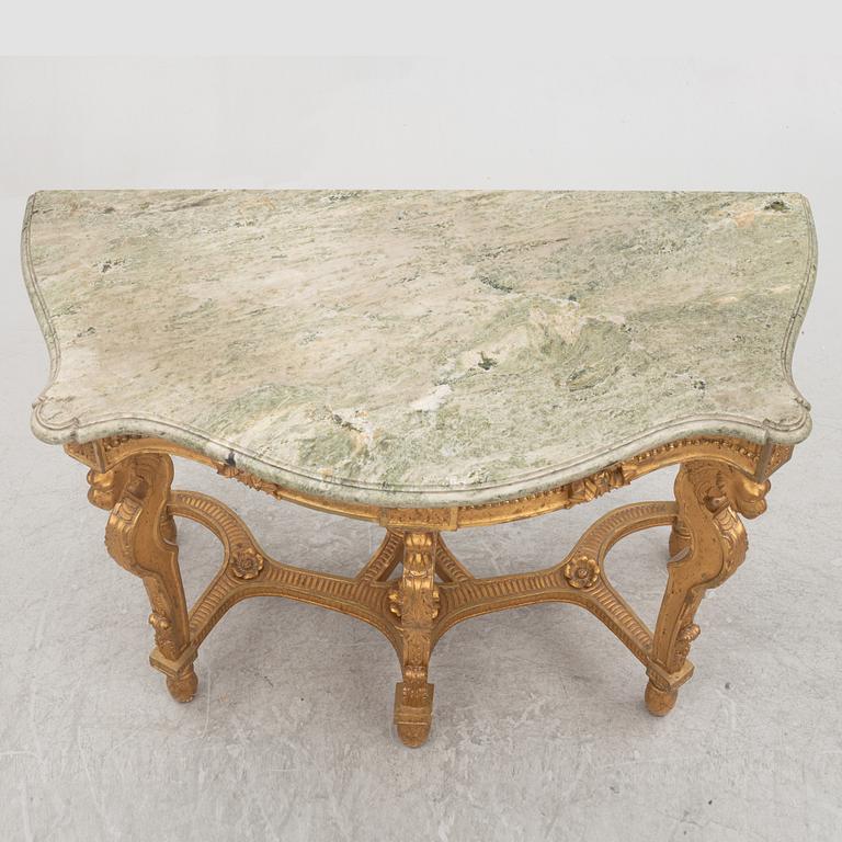 Console table, Louis XVI Style, late 19th Century.