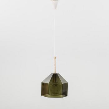 A CARL FAGERLUND PENDANT LIGHT, ORREFORS. SWEDEN. SECOND HALF OF 20TH CENTURY.