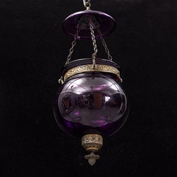 A late 19th century ceiling light.