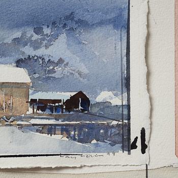 Lars Lerin, 'Vinterbrev frå Nordland'.