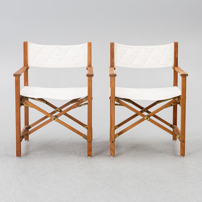 Four chairs, director's model, Kirkodan, Denmark.