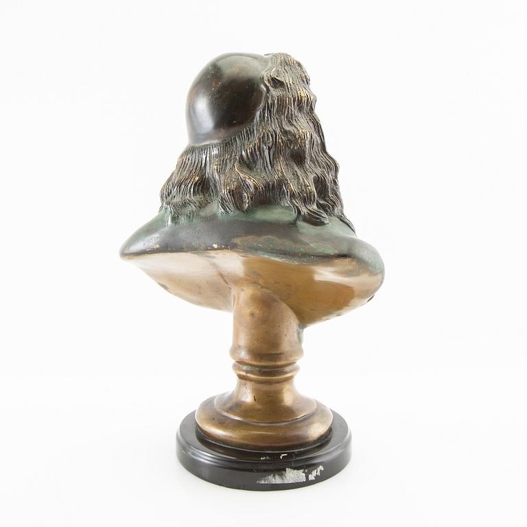 Okänd konstnär 1900-tal, Byst föreställande franske dramatikern Molière.